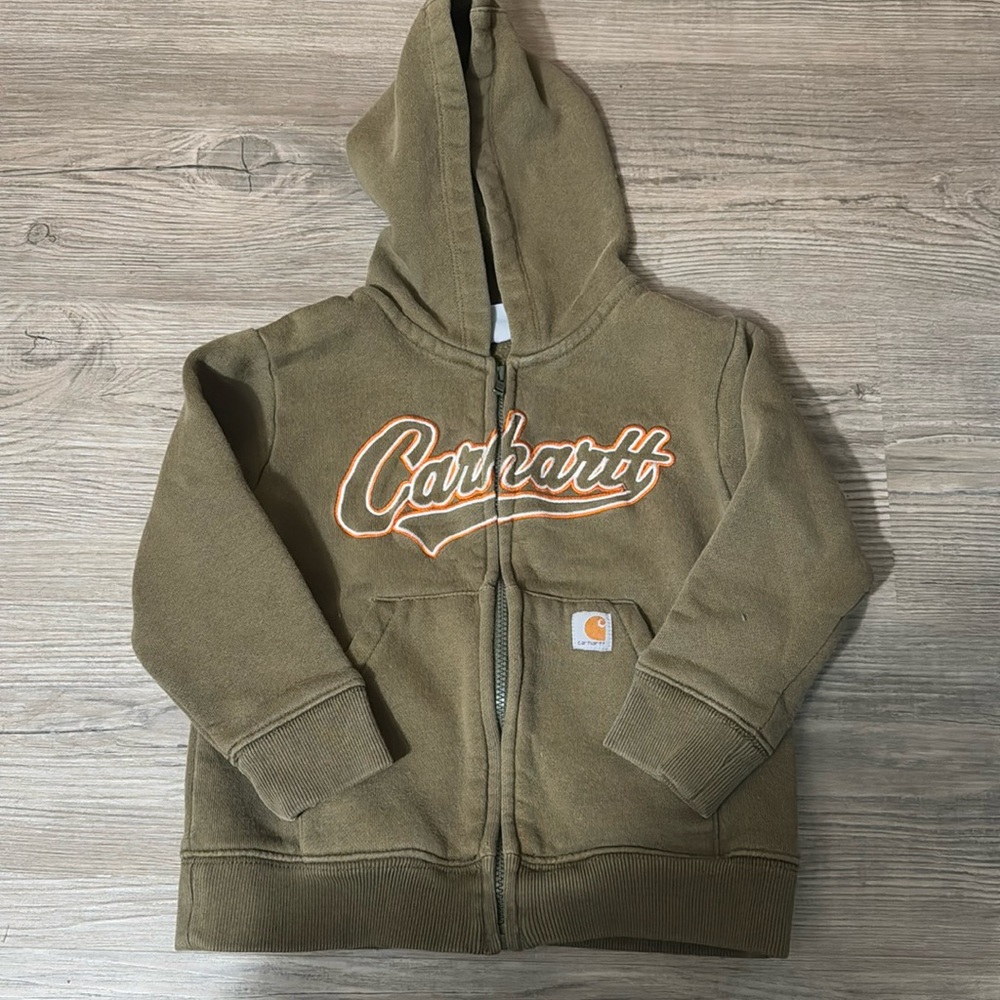 Super cute Carhartt hoodie zip up